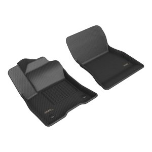 Mercedes-Benz EQB Floor Mats - Front - 3D MAXpider - Kagu - Black - `22-`24 Mercedes-Benz EQB Floor Mats - Front - 3D MAXpider - Kagu - Black - `22-`24